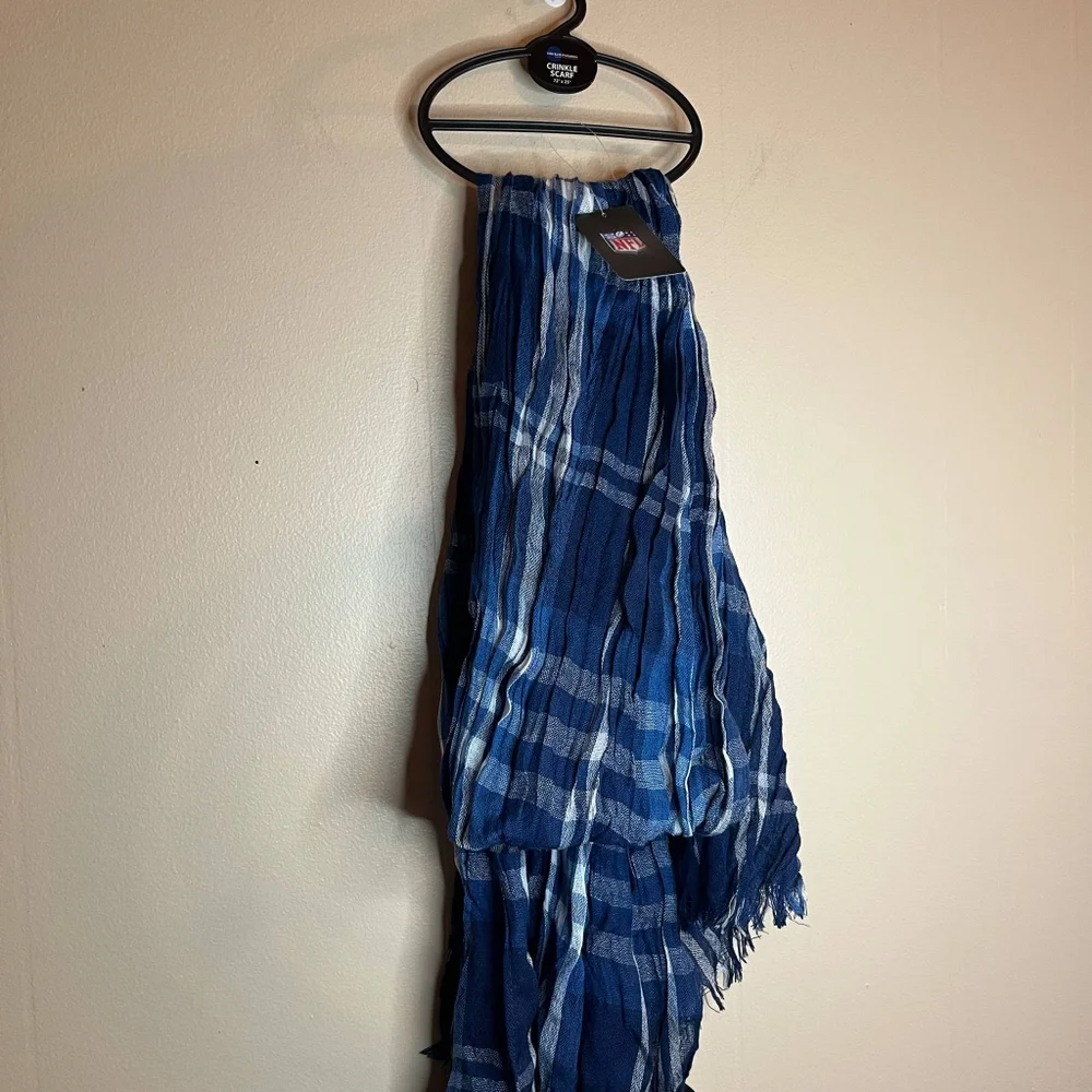 NFL Little Earth Dallas Cowboys Crinkle Scarf Plaid